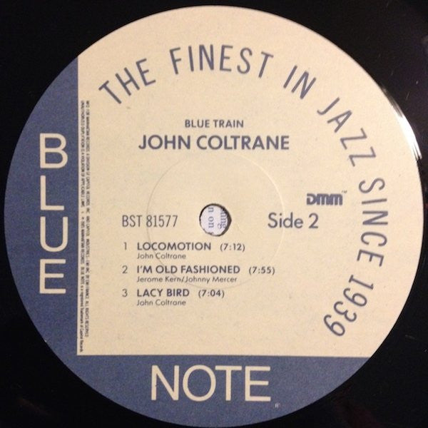 John Coltrane : Blue Train (LP, Album, RE, DMM)