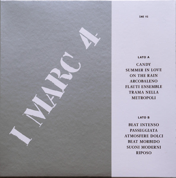 I Marc 4 : Silver Music (LP, Comp, RM, Tip)