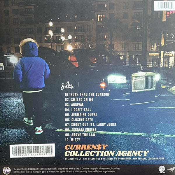 Curren$y ~ Collection Agency (Vinyl) - Djungel & Jazz