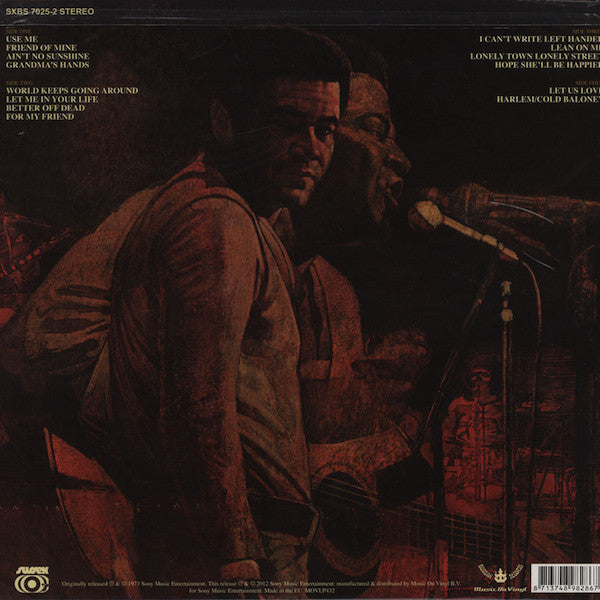 Bill Withers ~ Bill Withers Live At Carnegie Hall (Vinyl) - Djungel & Jazz