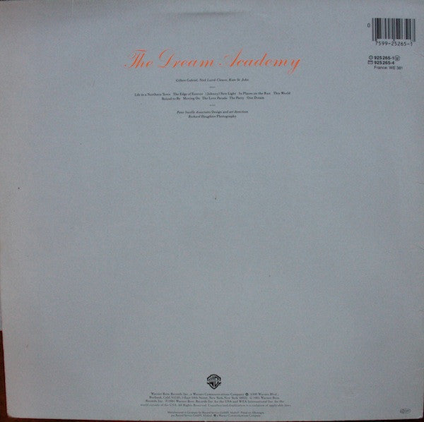 The Dream Academy ~ The Dream Academy (Vinyl) - Djungel & Jazz