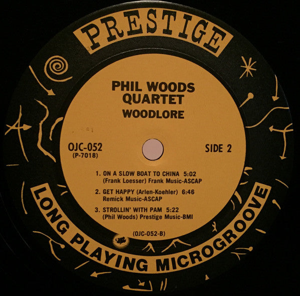 The Phil Woods Quartet ~ Woodlore (Vinyl) - Djungel & Jazz