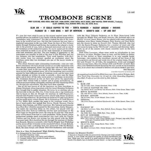 Various ~ Trombone Scene (Vinyl) - Djungel & Jazz