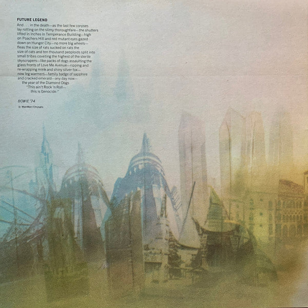 Bowie ~ Diamond Dogs (Vinyl) - Djungel & Jazz