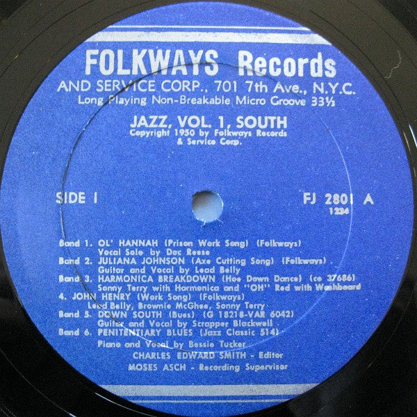 Various ~ Jazz Volume 1: The South (Vinyl) - Djungel & Jazz
