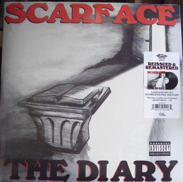 Scarface (3) : The Diary (2xLP, Album, RE, RM)