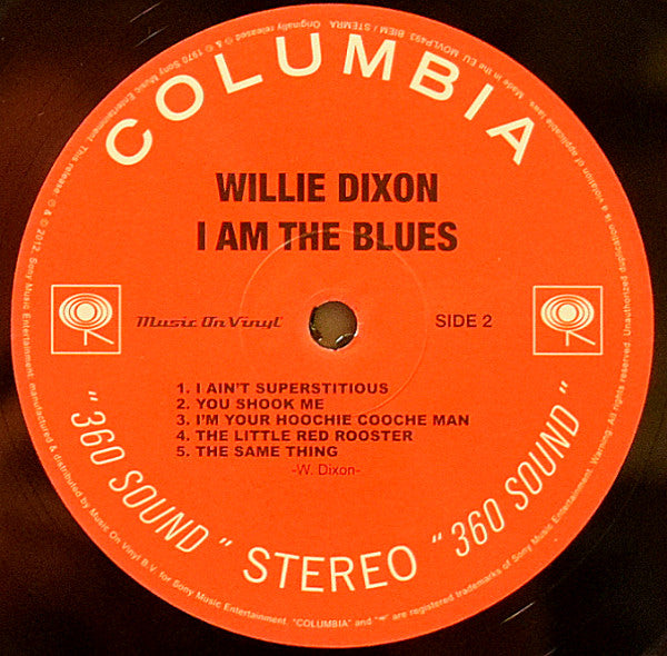 Willie Dixon ~ I Am The Blues (Vinyl) - Djungel & Jazz