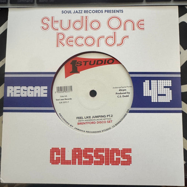 Marcia Griffiths / Brentford Disco Set ~ Feel Like Jumping / Feel Like Jumping Pt.2 (Vinyl) - Djungel & Jazz
