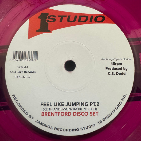 Marcia Griffiths / Brentford Disco Set ~ Feel Like Jumping / Feel Like Jumping Pt.2 (Vinyl) - Djungel & Jazz
