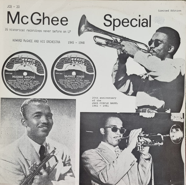 Howard McGhee : McGhee Special (LP, Comp, Mono, Ltd)