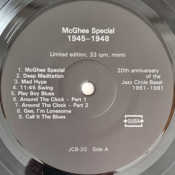 Howard McGhee : McGhee Special (LP, Comp, Mono, Ltd)