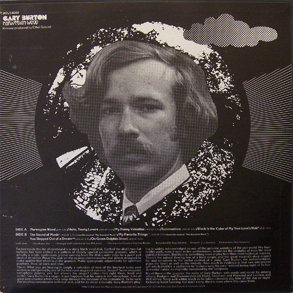 Gary Burton ~ Norwegian Wood (Vinyl) - Djungel & Jazz