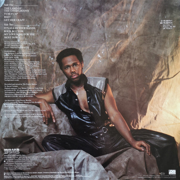 Nile Rodgers : Adventures In The Land Of The Good Groove (LP, Album)