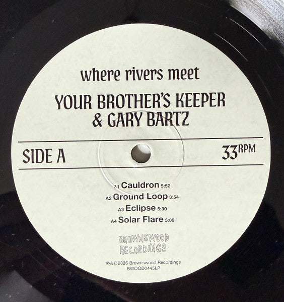 Your Brother's Keeper & Gary Bartz ~ Where Rivers Meet (Vinyl) - Djungel & Jazz