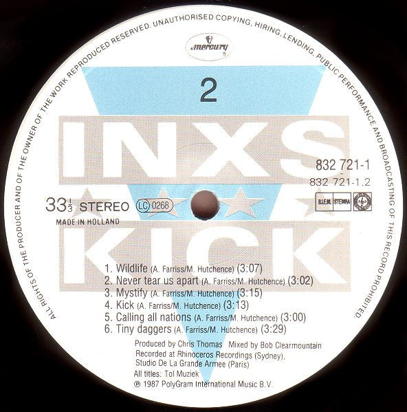 INXS ~ Kick (Vinyl) - Djungel & Jazz