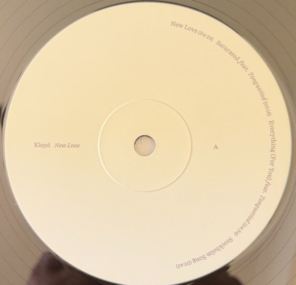 Kloyd (2) : New Love (LP, Mixtape)