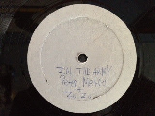Peter Metro & Zu-Zu / Peter Metro : In The Army / Caribbean Connection (10", W/Lbl, Sta)
