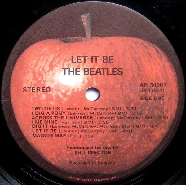 The Beatles ~ Let It Be (Vinyl) - Djungel & Jazz