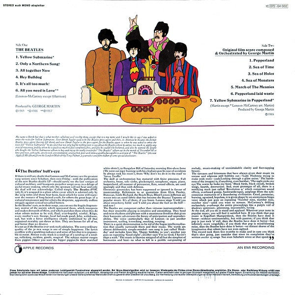 The Beatles ~ Yellow Submarine (Vinyl) - Djungel & Jazz