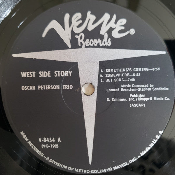 The Oscar Peterson Trio ~ West Side Story (Vinyl) - Djungel & Jazz