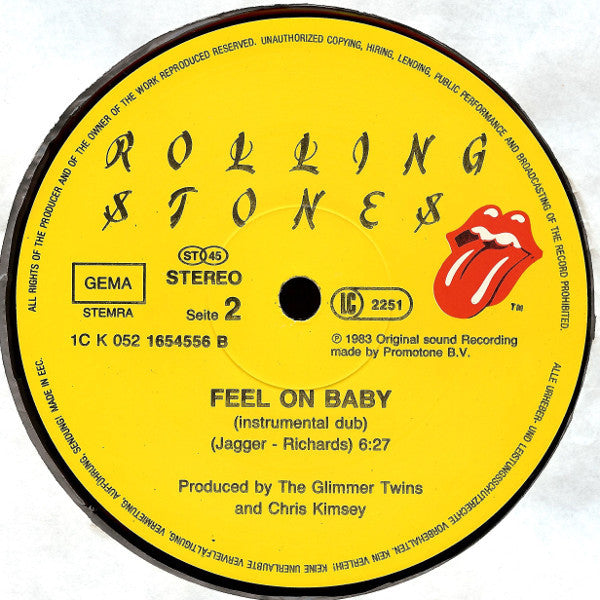 Rolling Stones* : Undercover Of The Night (Extended Cheeky Mix) (12")