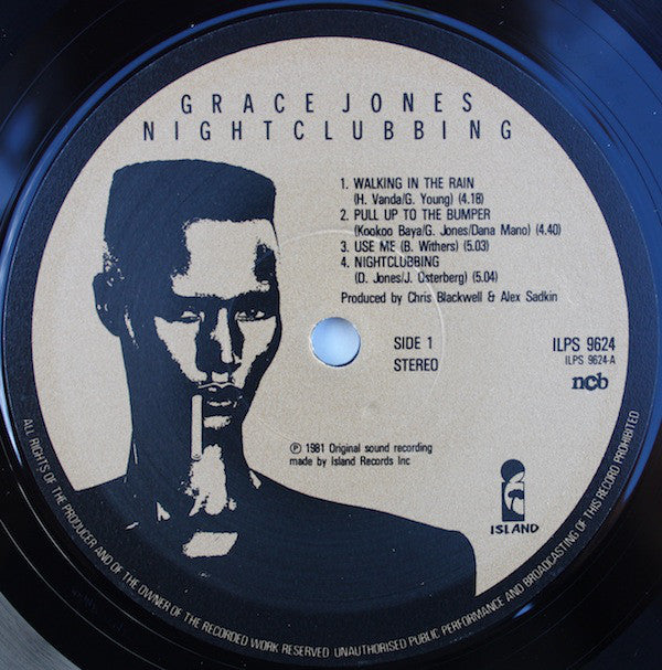 Grace Jones ~ Nightclubbing (Vinyl) - Djungel & Jazz