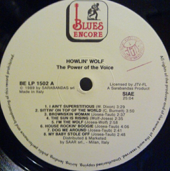 Howlin' Wolf ~ The Power Of The Voice (Vinyl) - Djungel & Jazz