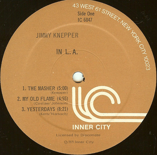 Jimmy Knepper Quintet ~ Jimmy Knepper In L.A. (Vinyl) - Djungel & Jazz