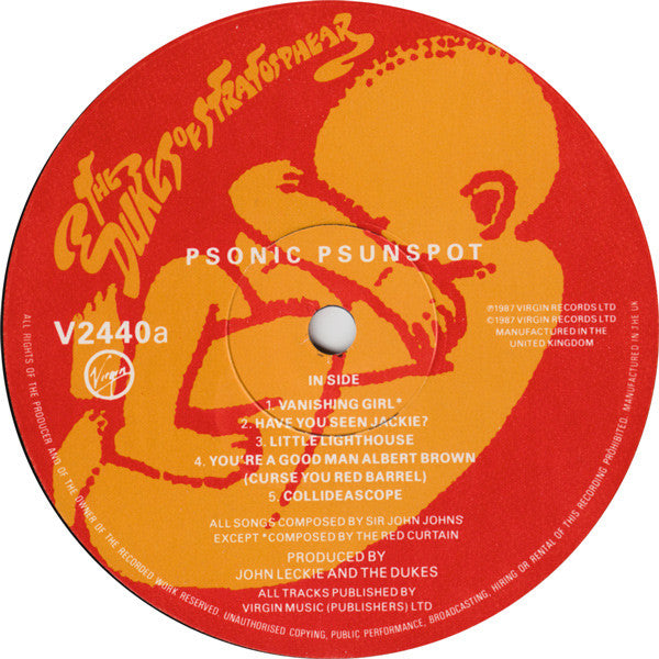 The Dukes Of Stratosphear ~ Psonic Psunspot (Vinyl) - Djungel & Jazz