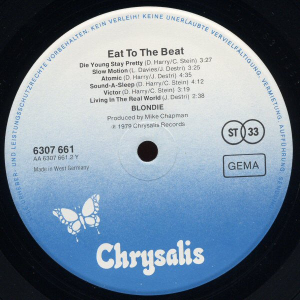 Blondie ~ Eat To The Beat (Vinyl) - Djungel & Jazz