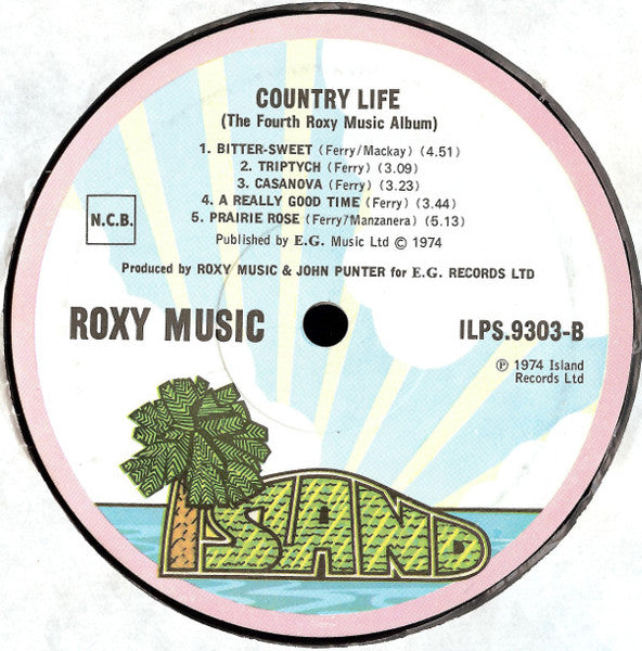 Roxy Music : Country Life (LP, Album)
