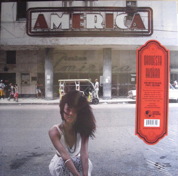 Orquesta Akokán : América! (LP, Album)