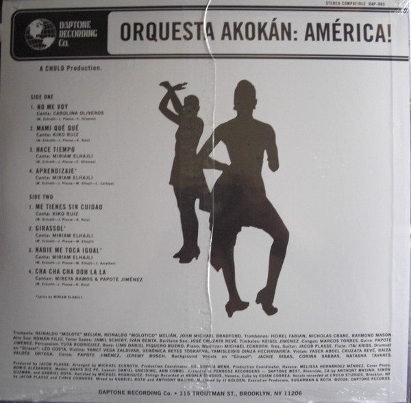 Orquesta Akokán : América! (LP, Album)