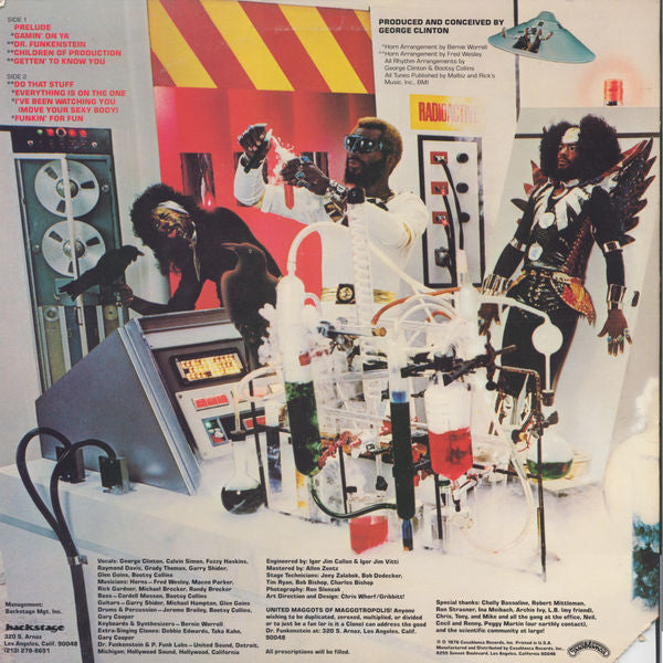 Parliament ~ The Clones Of Dr. Funkenstein (Vinyl) - Djungel & Jazz