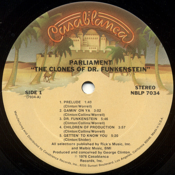 Parliament ~ The Clones Of Dr. Funkenstein (Vinyl) - Djungel & Jazz