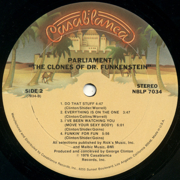 Parliament ~ The Clones Of Dr. Funkenstein (Vinyl) - Djungel & Jazz