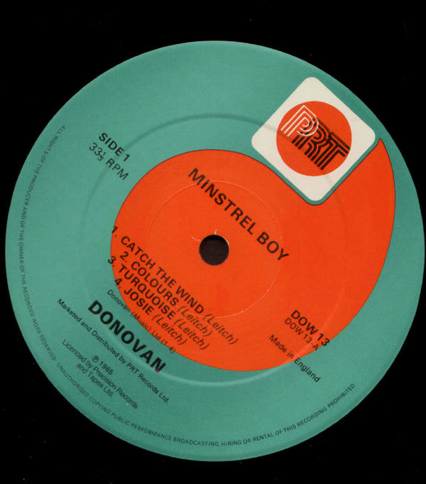 Donovan ~ Minstrel Boy (Vinyl) - Djungel & Jazz