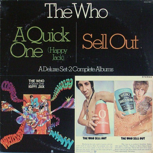 The Who ~ A Quick One (Happy Jack) / The Who Sell Out (Vinyl) - Djungel & Jazz