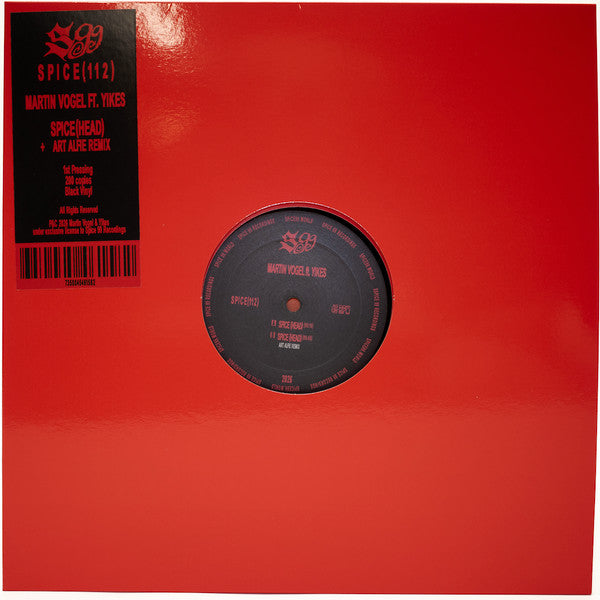 Martin Vogel, Yikes (11), Art Alfie : SPICE(HEAD)  (12")