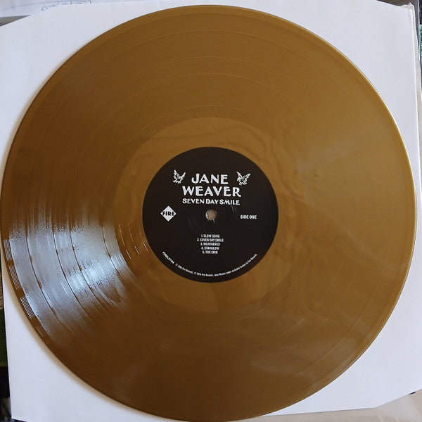 Jane Weaver : Seven Day Smile (LP, Album, Ltd, Gol)