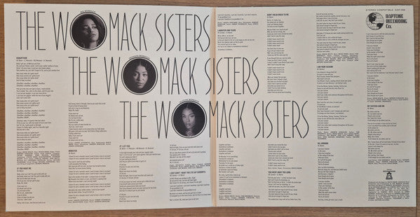 The Womack Sisters ~ The Womack Sisters (Vinyl) - Djungel & Jazz