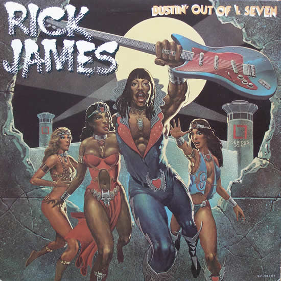 Rick James ~ Bustin' Out Of L Seven (Vinyl) - Djungel & Jazz