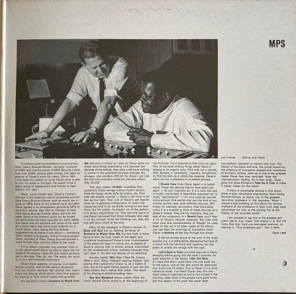 Oscar Peterson ~ My Favorite Instrument (Vinyl) - Djungel & Jazz