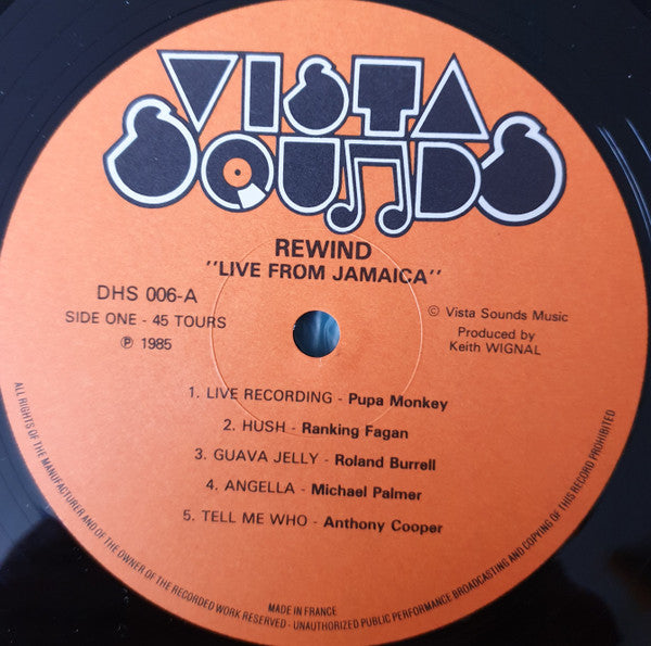 Various : Rewind: Live From Kingston J.A (LP)