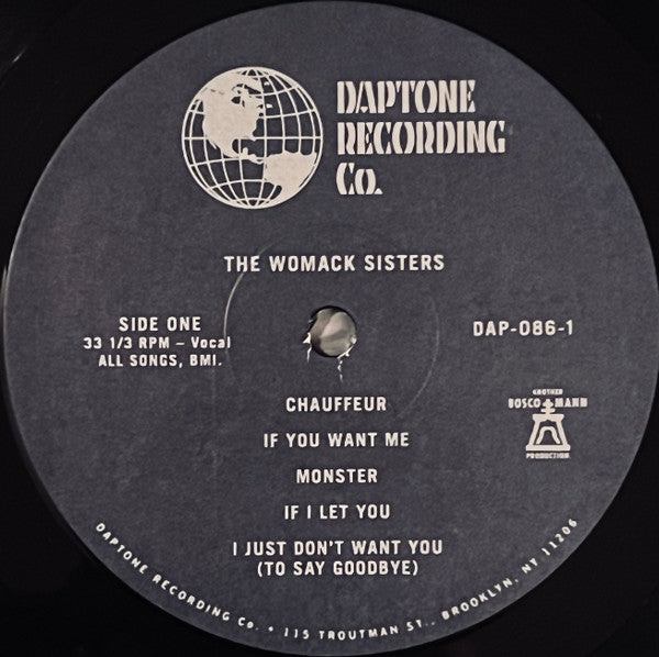 The Womack Sisters ~ The Womack Sisters (Vinyl) - Djungel & Jazz