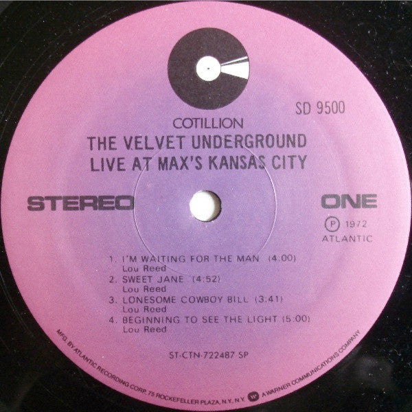 The Velvet Underground ~ Live At Max's Kansas City (Vinyl) - Djungel & Jazz