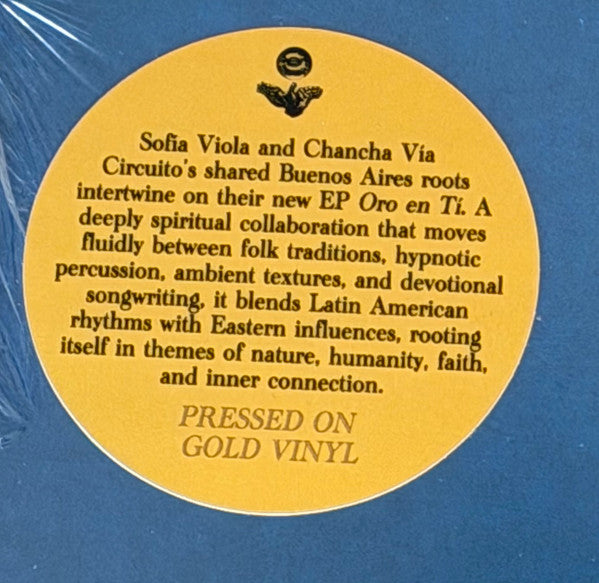 Chancha Vía Circuito, Sofía Viola ~ Oro En Ti (Vinyl) - Djungel & Jazz