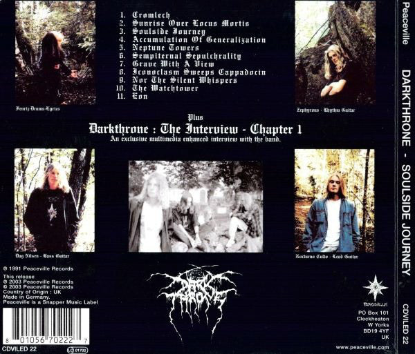 Darkthrone ~ Soulside Journey (Vinyl) - Djungel & Jazz
