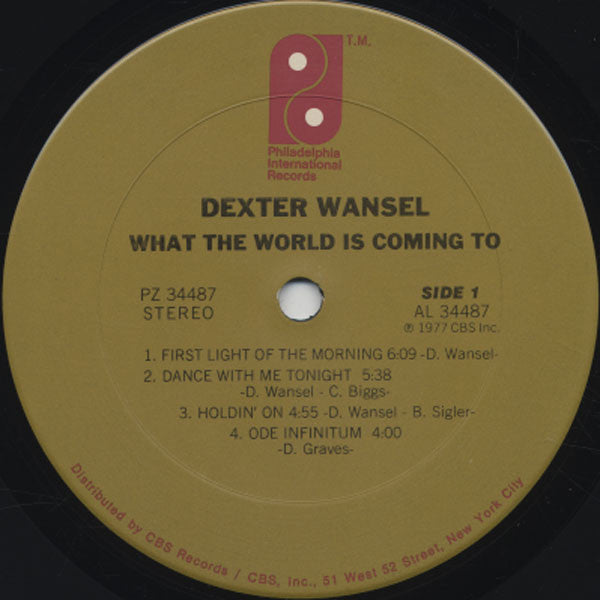 Dexter Wansel : What The World Is Coming To (LP, Album)