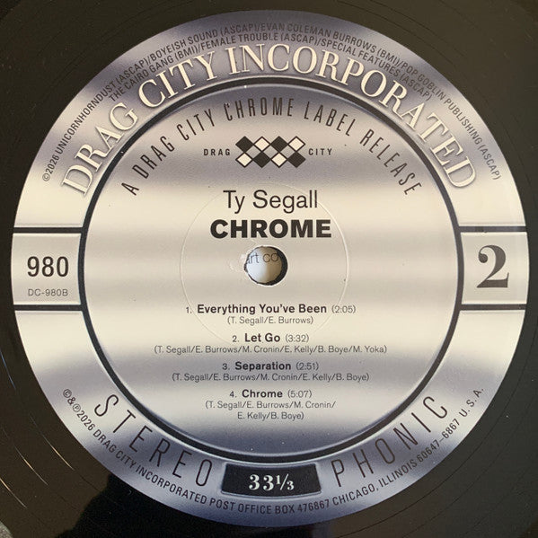 Ty Segall : Chrome (LP, Album)